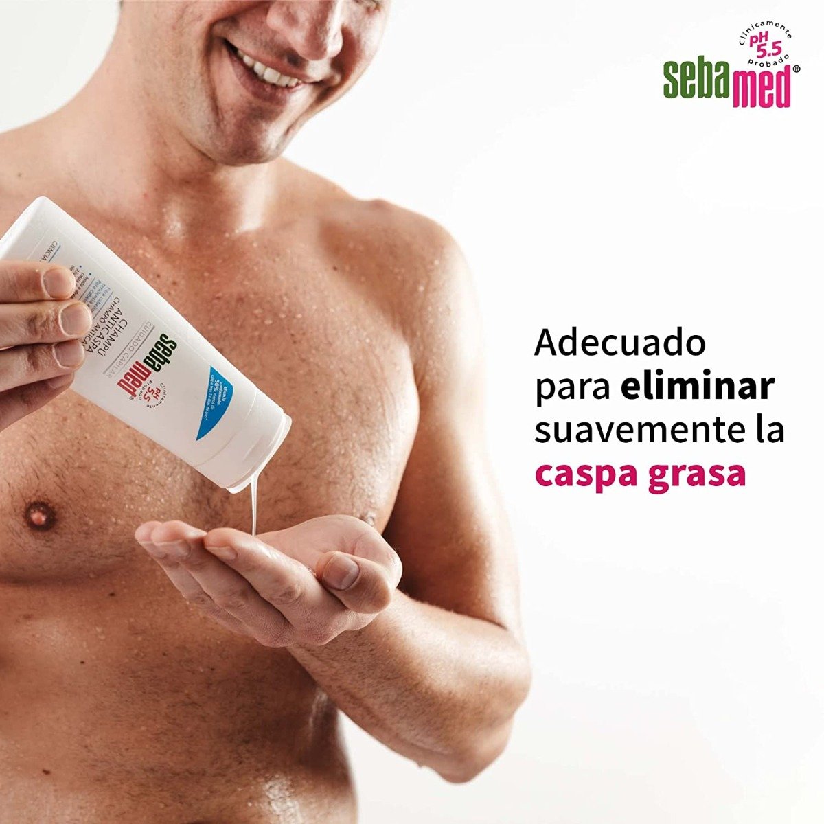 Sebamed Anti-Dandruff Shampoo, PH 5.5. Oily Hair & Dandruff Prone Scalp (50ml)