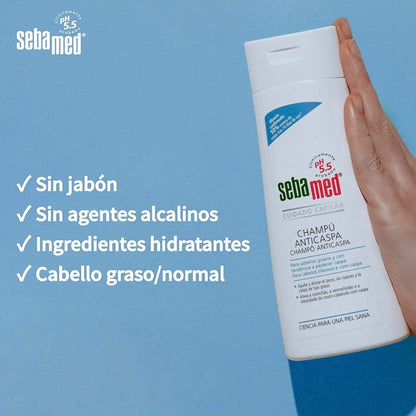 Sebamed Anti-Dandruff Shampoo, PH 5.5. Oily Hair & Dandruff Prone Scalp (50ml)