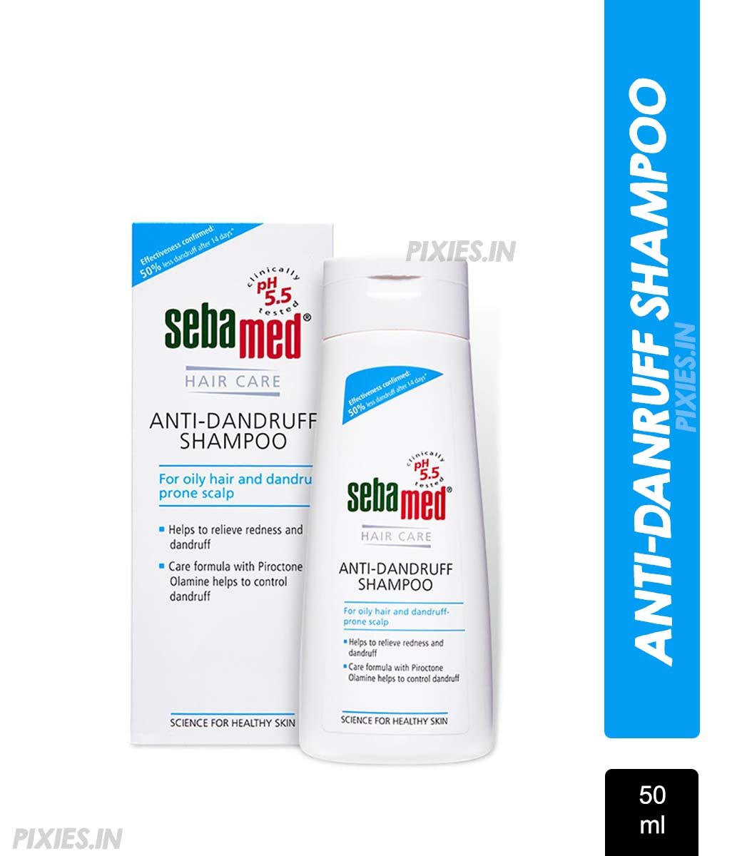 Sebamed Anti-Dandruff Shampoo, PH 5.5. Oily Hair & Dandruff Prone Scalp (50ml)