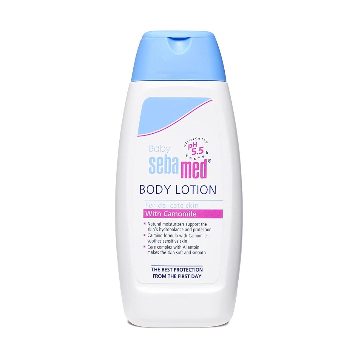 Sebamed Baby Body Lotion, PH 5.5, Camomile & Allantoin, Dermatalogically Tested, Sensitive Skin (100ml)