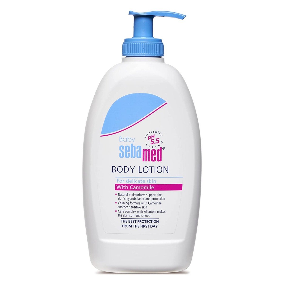 Sebamed Baby Body Lotion, PH 5.5, Camomile & Allantoin, Dermatalogically Tested, Sensitive Skin (400ml)