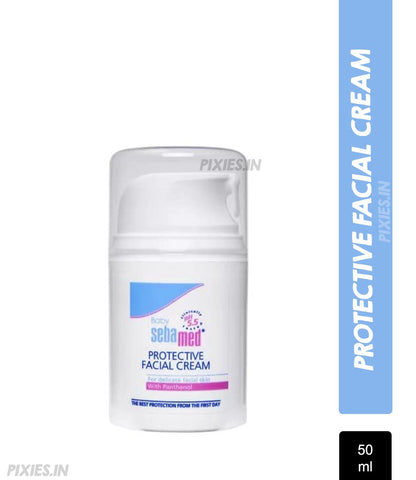 Sebamed Baby Protective Facial Cream, PH 5.5, Panthenol & Allantoin, Clinically Tested (50ml)