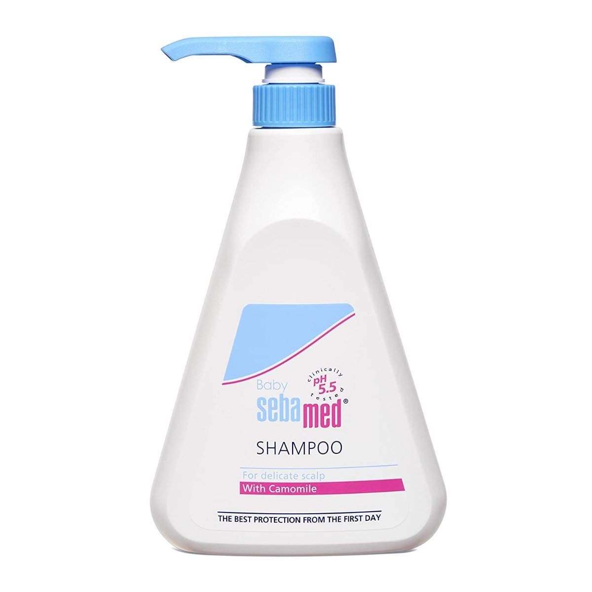 Sebamed Baby Shampoo, PH 5.5, Camomile, Natural Moisturisers, No Tears Formula, For Delicate Scalp (500ml)
