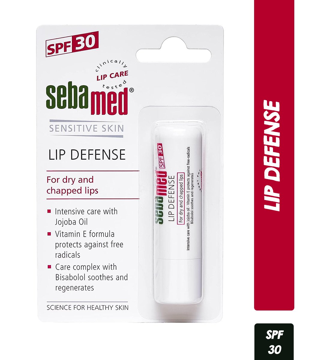 Sebamed Lip Defense Lip Balm With SPF 30 + Vit E (4.8gm)