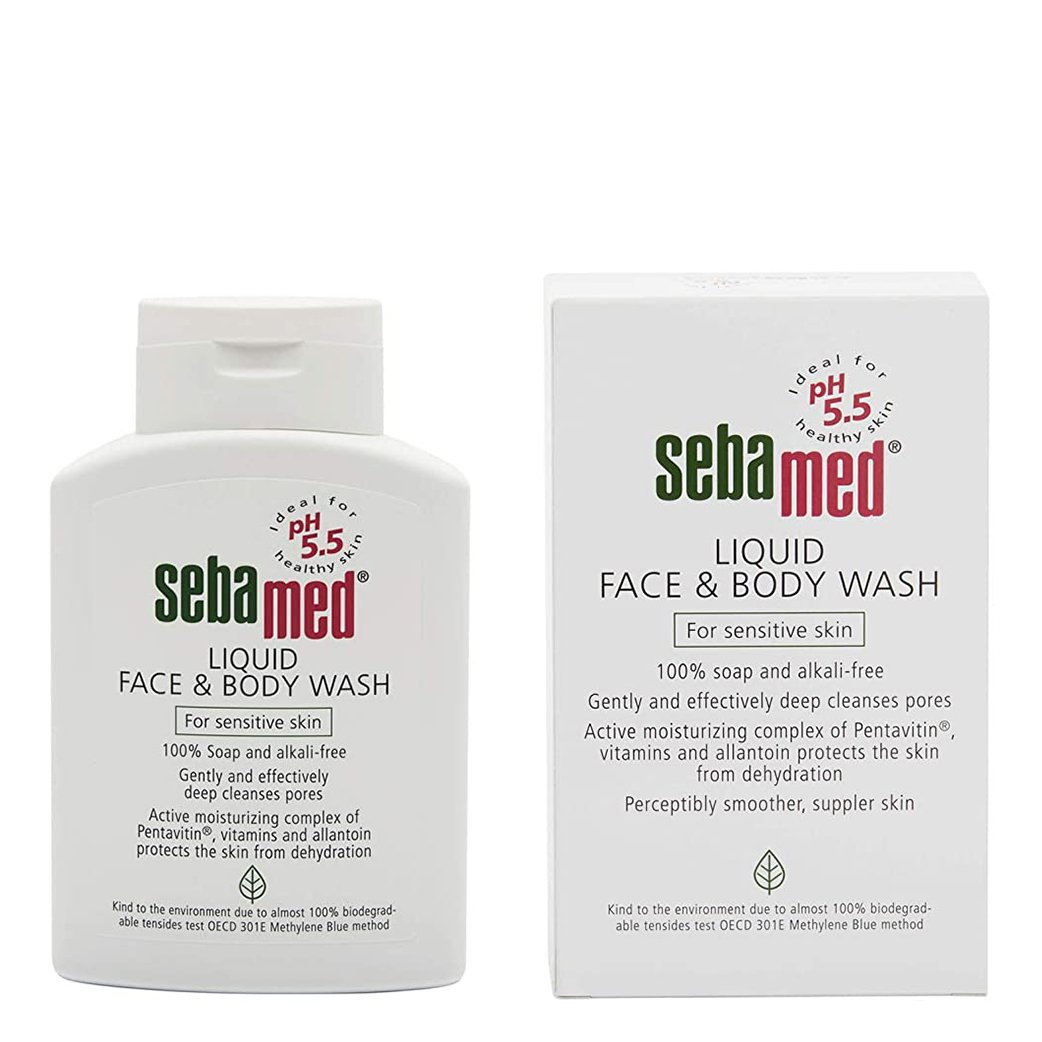 Sebamed Liquid Face & Body Wash Ph5.5 (200ml)
