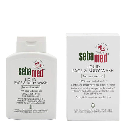 Sebamed Liquid Face & Body Wash Ph5.5 (200ml)