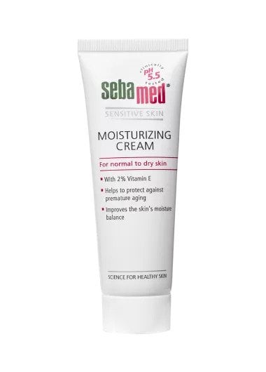 Sebamed Moisturizing Cream, PH 5.5, Normal To Dry Skin, With 2% Vitamin E, Prevents Premature Aging (50ml)