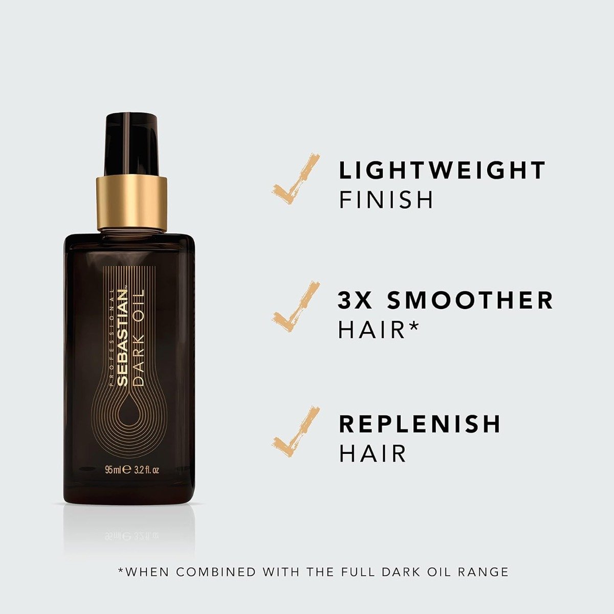 Sebastian Professional Dark Oil Hair Styling Oil (95ml)