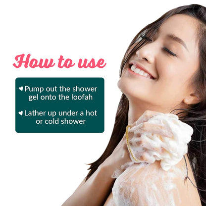 Plum Bodylovin' Feelin' So Rose Shower Gel, Rose Fragrance, Non-drying, All Skin Types (240ml)