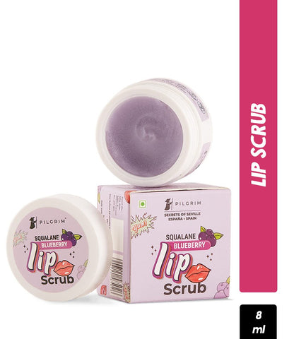 Pilgrim Squalane Blueberry Lip Scrub (8ml)