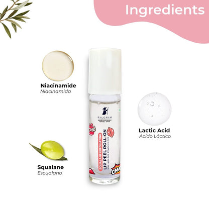 Pilgrim Squalane Exfoliating Lip Peel Roll-On (6ml)
