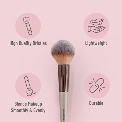Swiss Beauty Compact Powder Brush (SB-F02) (1Pc)