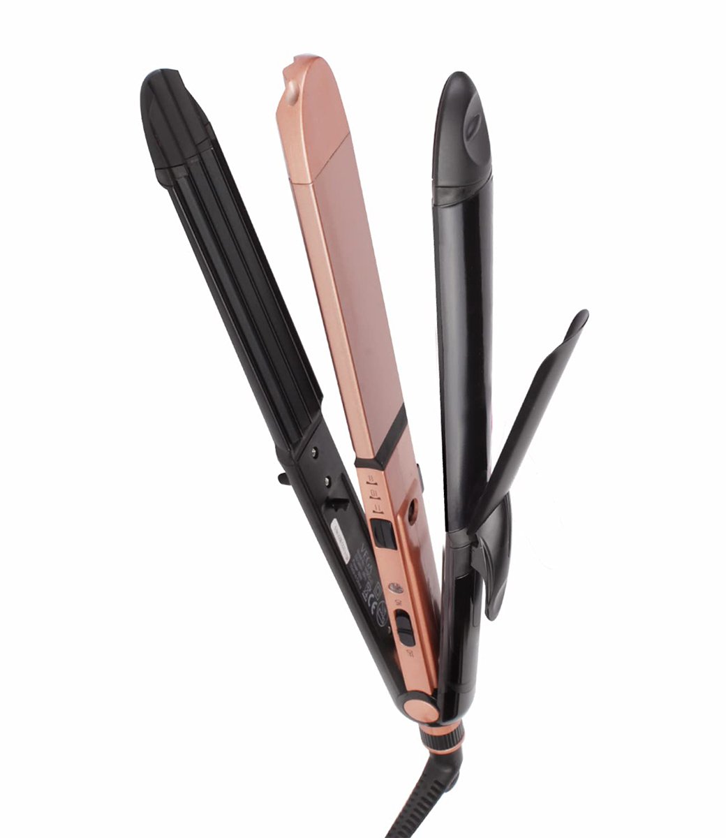 VEGA 3-in-1 Keratin Hair Styler (VHSCC-03) Rose Gold