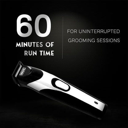 Wahl Rechargeable Trimmer For Men (Black and White) - (09891-024)