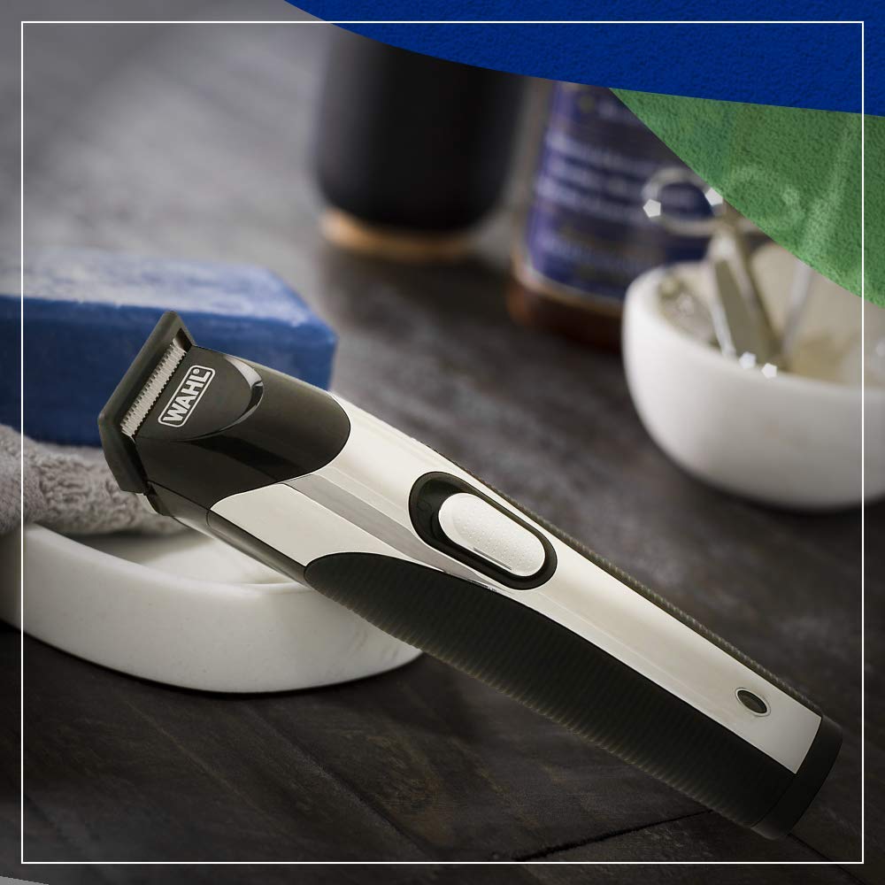 Wahl Rechargeable Trimmer For Men (Black and White) - (09891-024)