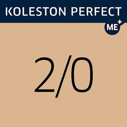 Wella Professionals Koleston Perfect Pure Naturals Me+ 2/0 Black (60gm)