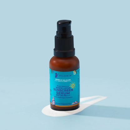 Pilgrim White Lotus Sunscreen Serum SPF 30 PA+++ (30ml)