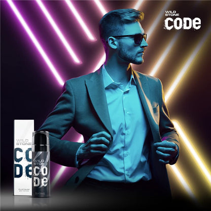 Wild Stone Code Platinum Perfume Body Spray (120ml)